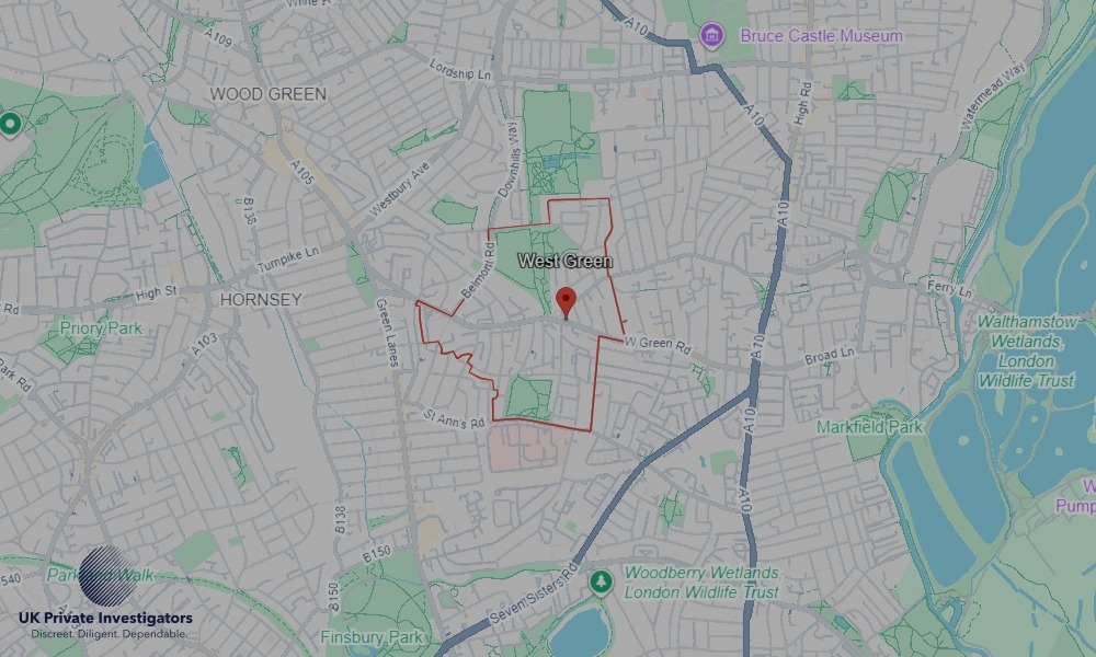 Areas in West Green where we serve legal documents 24/7