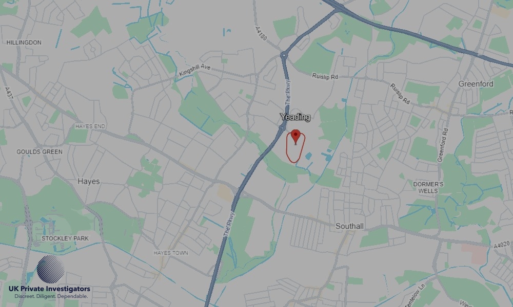 Areas in Yeading where we serve legal documents 24/7