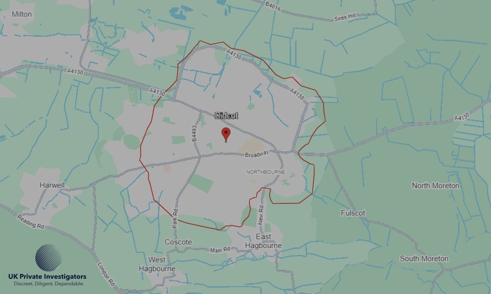 Areas of Didcot our Tracing Agents operate