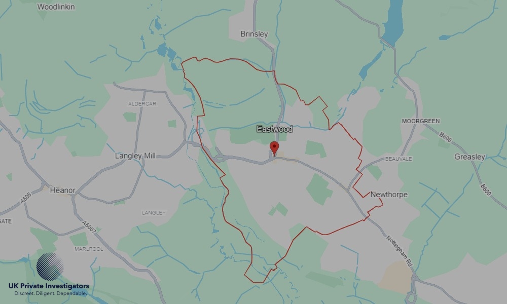 Areas of Eastwood our Tracing Agents operate