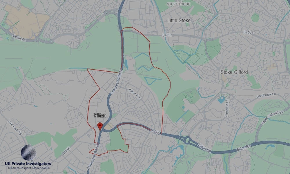 Areas of Filton our Tracing Agents operate