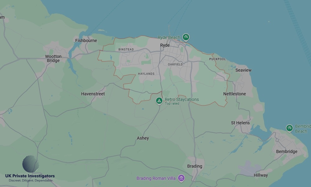 Areas of Ryde our Tracing Agents operate