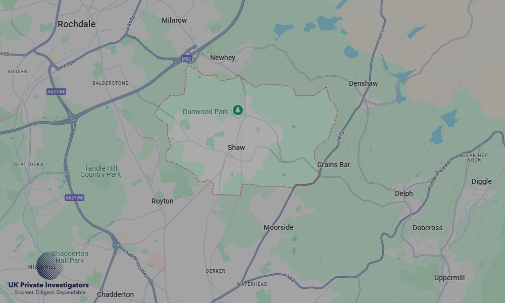 Areas of Shaw our Tracing Agents operate