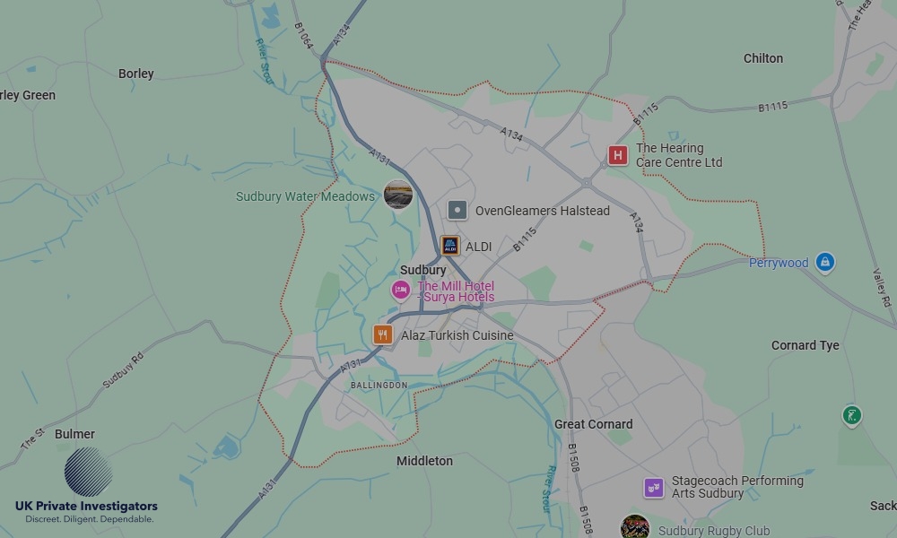 Areas of Sudbury our Tracing Agents operate