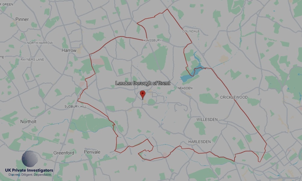 Areas of Brent our Tracing Agents operate Areas of Brent our Tracing Agents operate