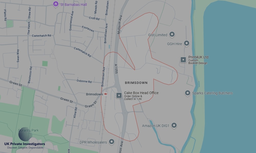 Areas of Brimsdown our Tracing Agents operate Areas of Brimsdown our Tracing Agents operate