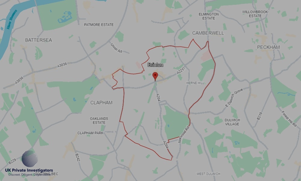 Areas of Brixton our Tracing Agents operate Areas of Brixton our Tracing Agents operate