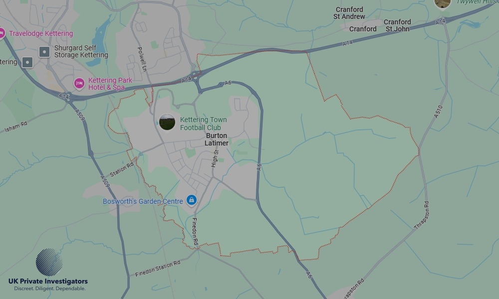 Areas of Burton Latimer our Tracing Agents operate