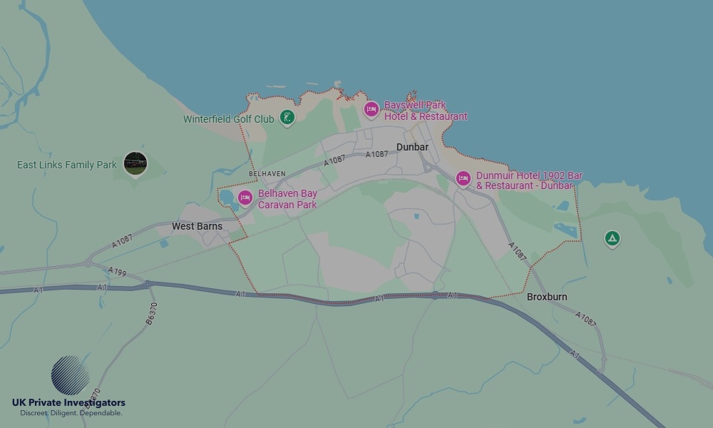 Areas of Dunbar our Tracing Agents operate Areas of Dunbar our Tracing Agents operate