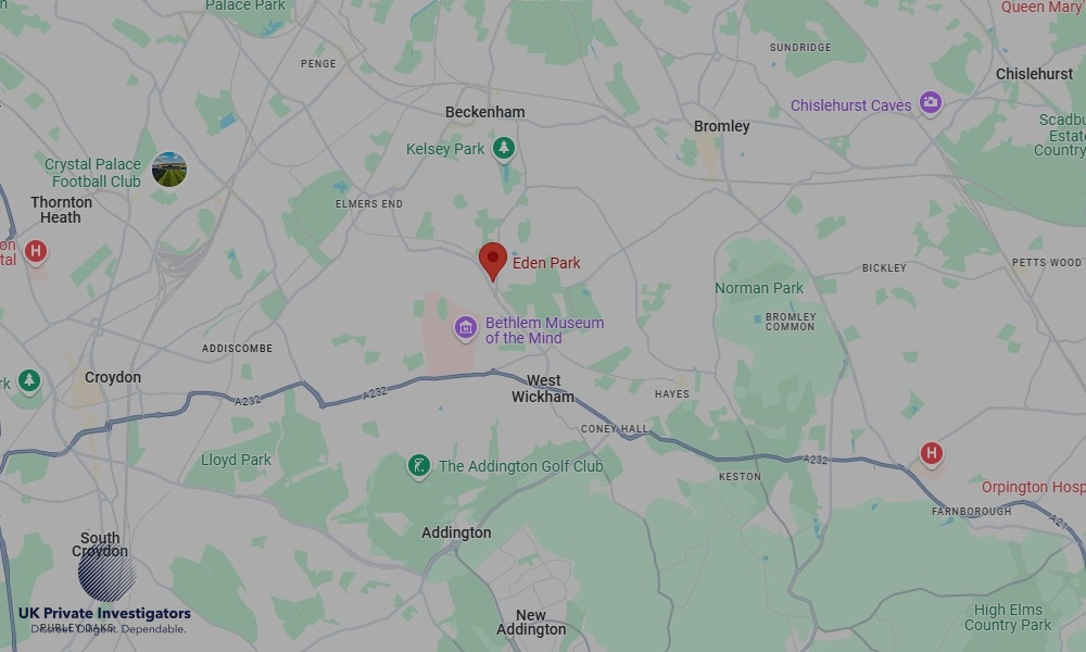 Areas of Eden Park our Tracing Agents operate Areas of Eden Park our Tracing Agents operate