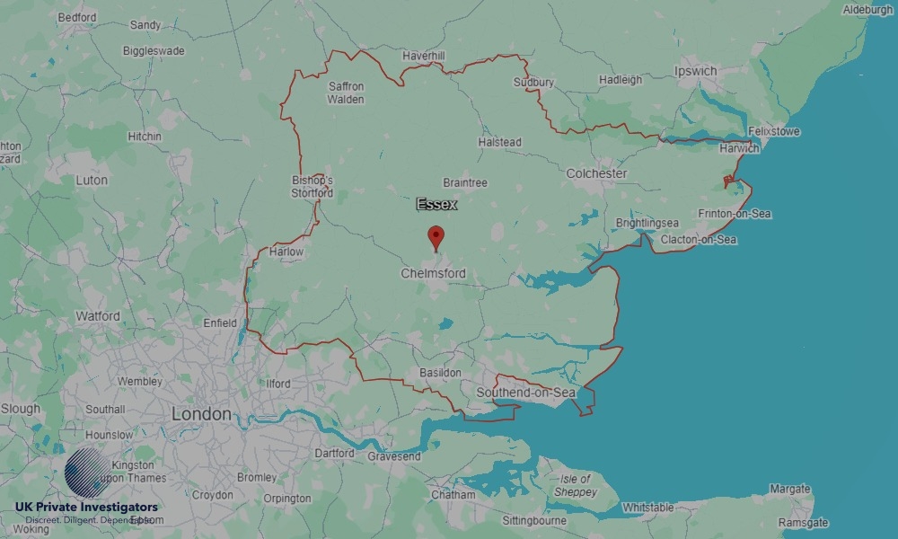 Areas of Essex our Tracing Agents operate