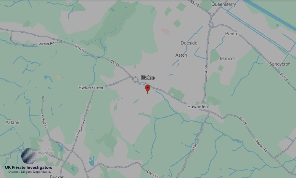 Areas of Ewloe our Tracing Agents operate