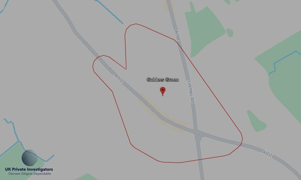 Areas of Golders Green our Tracing Agents operate