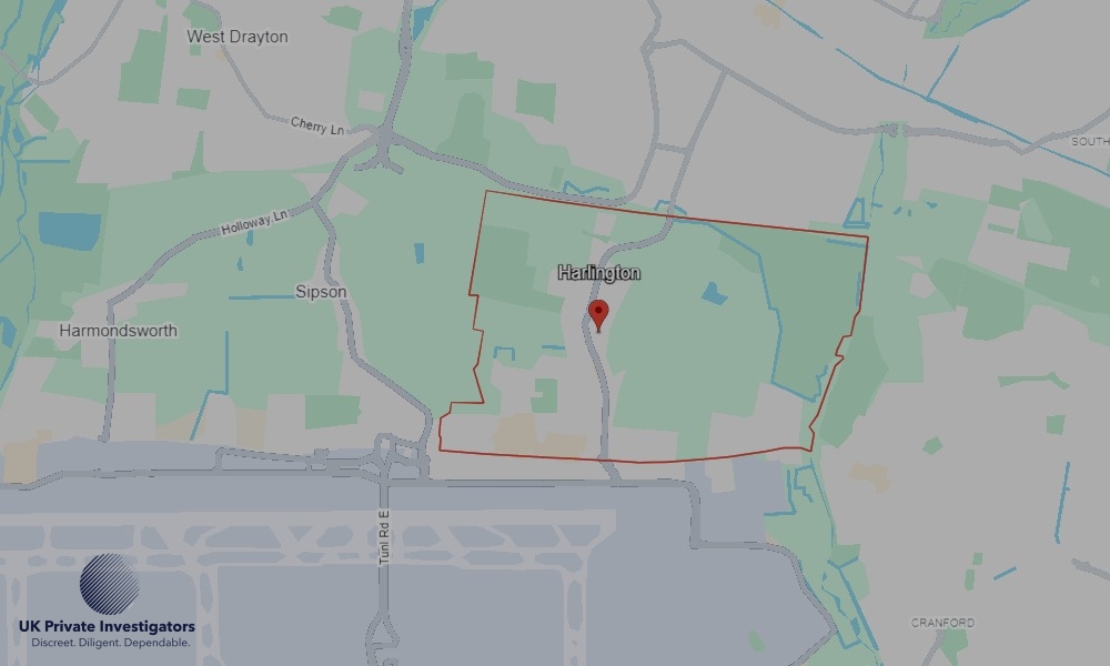 Areas of Harlington our Tracing Agents operate