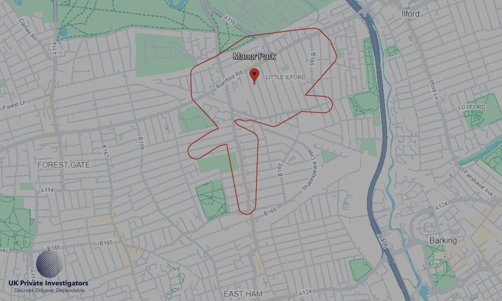 Areas of Manor Park our Tracing Agents operate