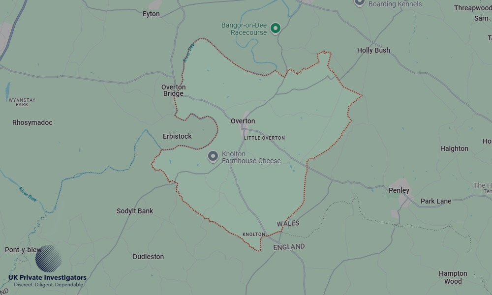 Areas of Overton On Dee our Tracing Agents operate Areas of Overton On Dee our Tracing Agents operate