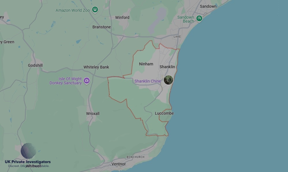 Areas of Shanklin our Tracing Agents operate Areas of Shanklin our Tracing Agents operate