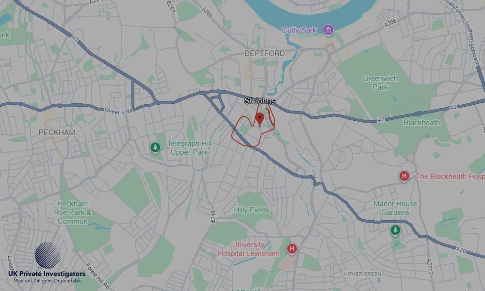 Areas of St Johns our Tracing Agents operate