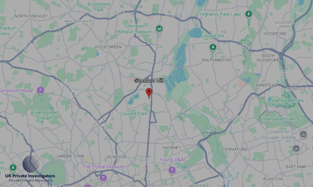 Areas of Stamford Hill our Tracing Agents operate