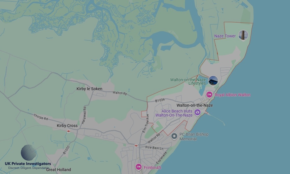 Areas of Walton-on-the-Naze our Tracing Agents operate