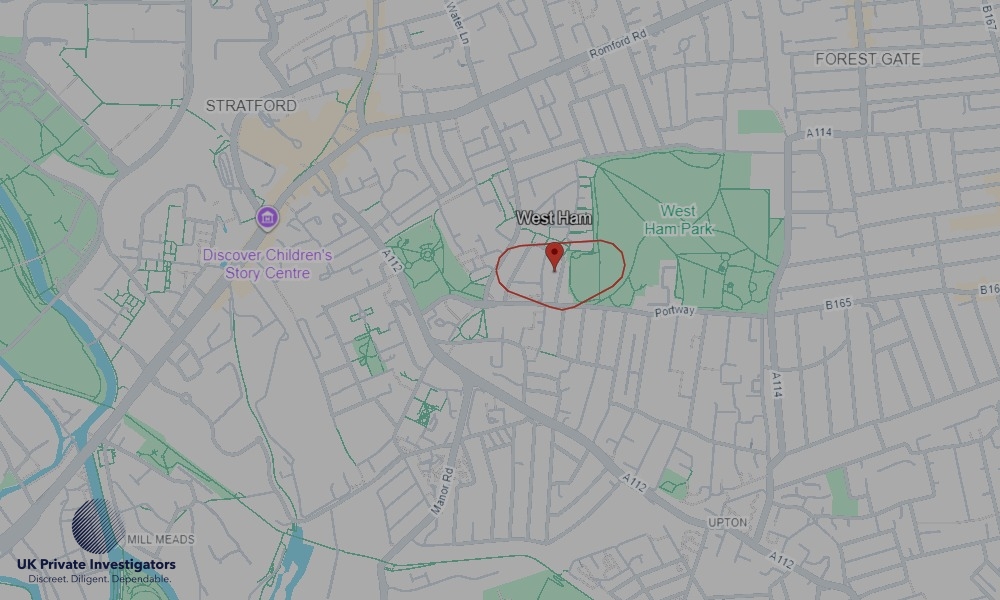 Areas of West Ham our Tracing Agents operate