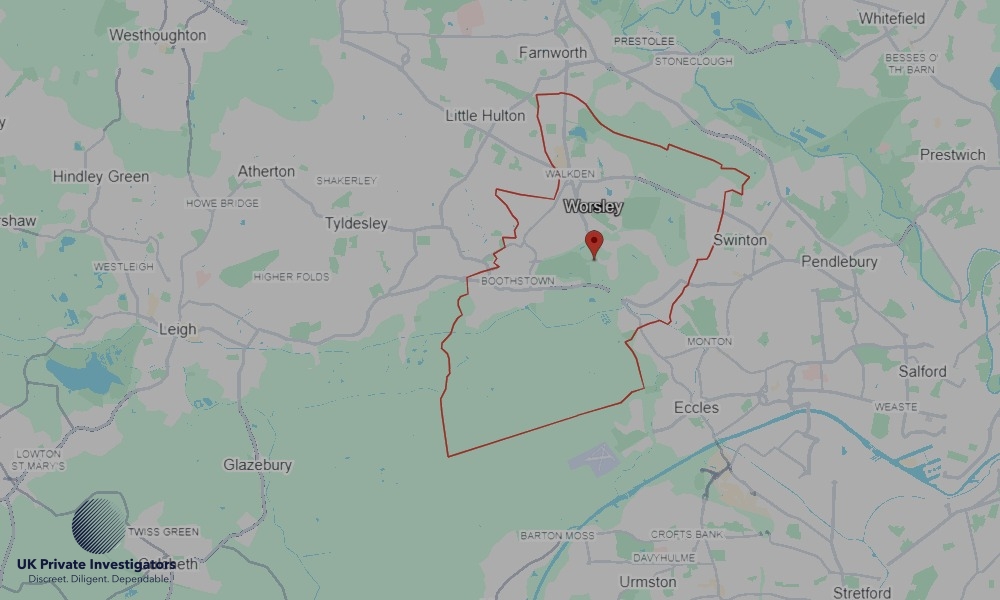 Areas of Worsley our Tracing Agents operate Areas of Worsley our Tracing Agents operate